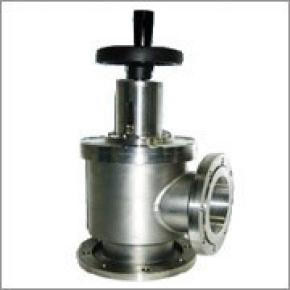 Vacuum angle valve